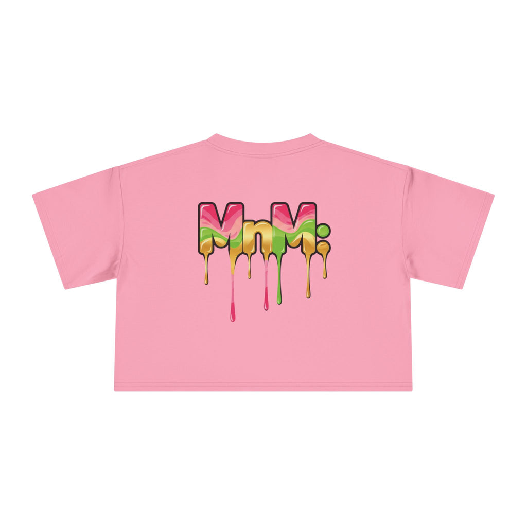 Money N Motion Graphic Crop Tee
