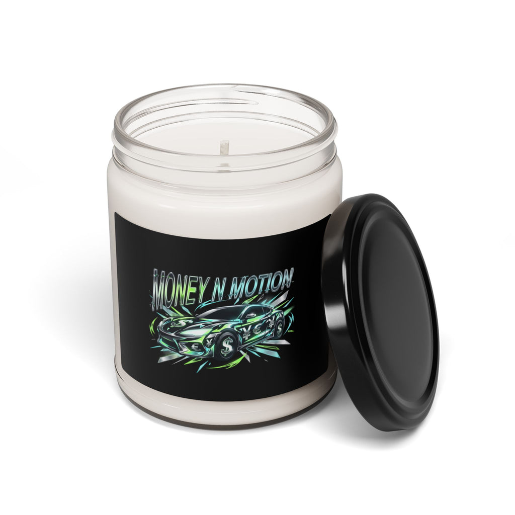Melting 'Money in Motion' Typography Candle | Scented Soy 9oz