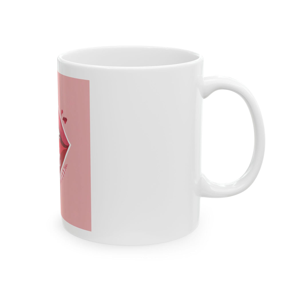 Personalized Ceramic Coffee Mug - Custom Design Print (11oz & 15oz)