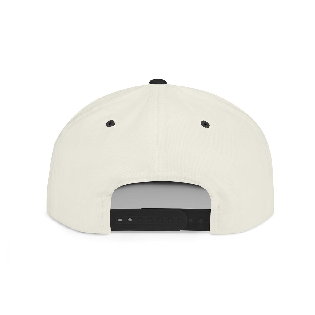 Snapback Hat - "Money In Motion" Embroidered Flat Bill Cap