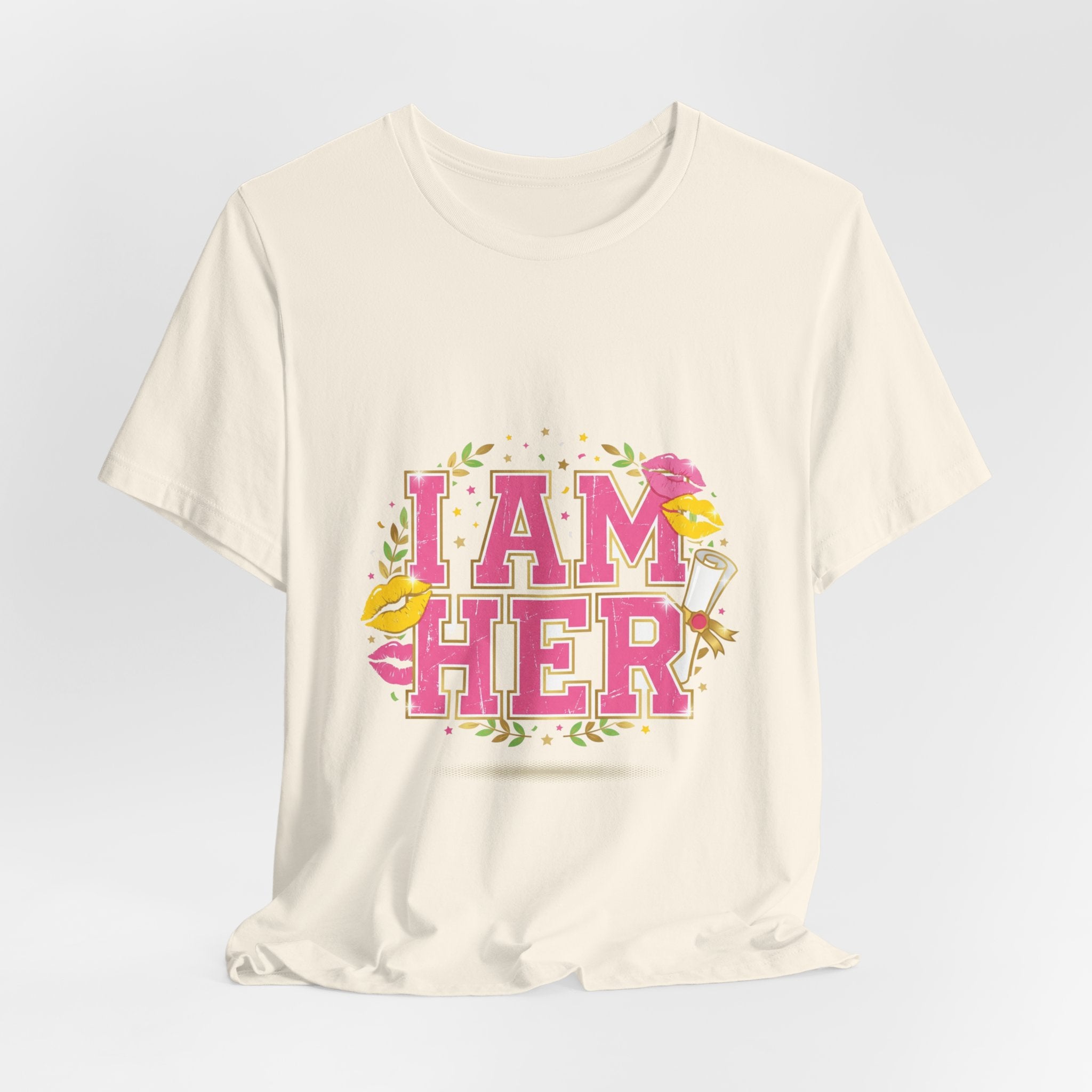 I AM HER Varsity Crest Tee | 'Unc' Status Activated, midlife humor