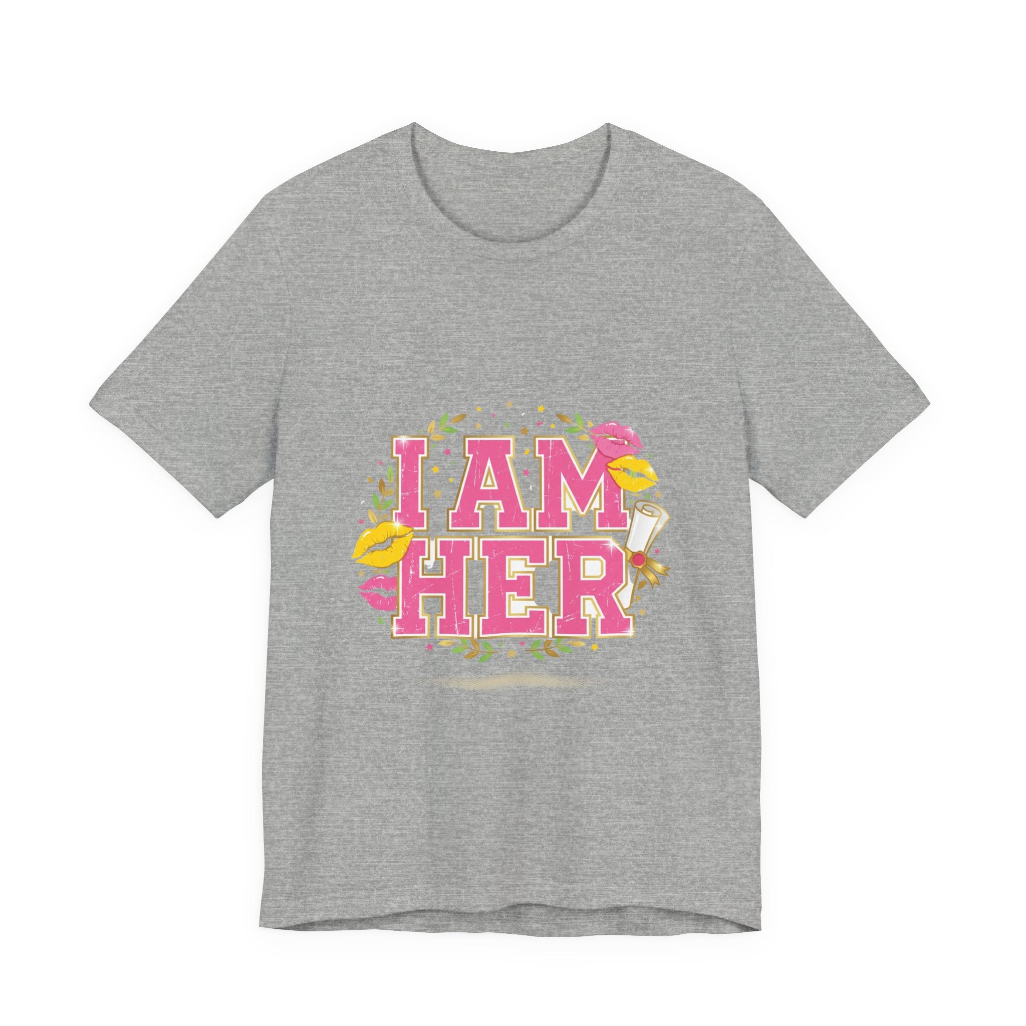 I AM HER Varsity Crest Tee | 'Unc' Status Activated, midlife humor