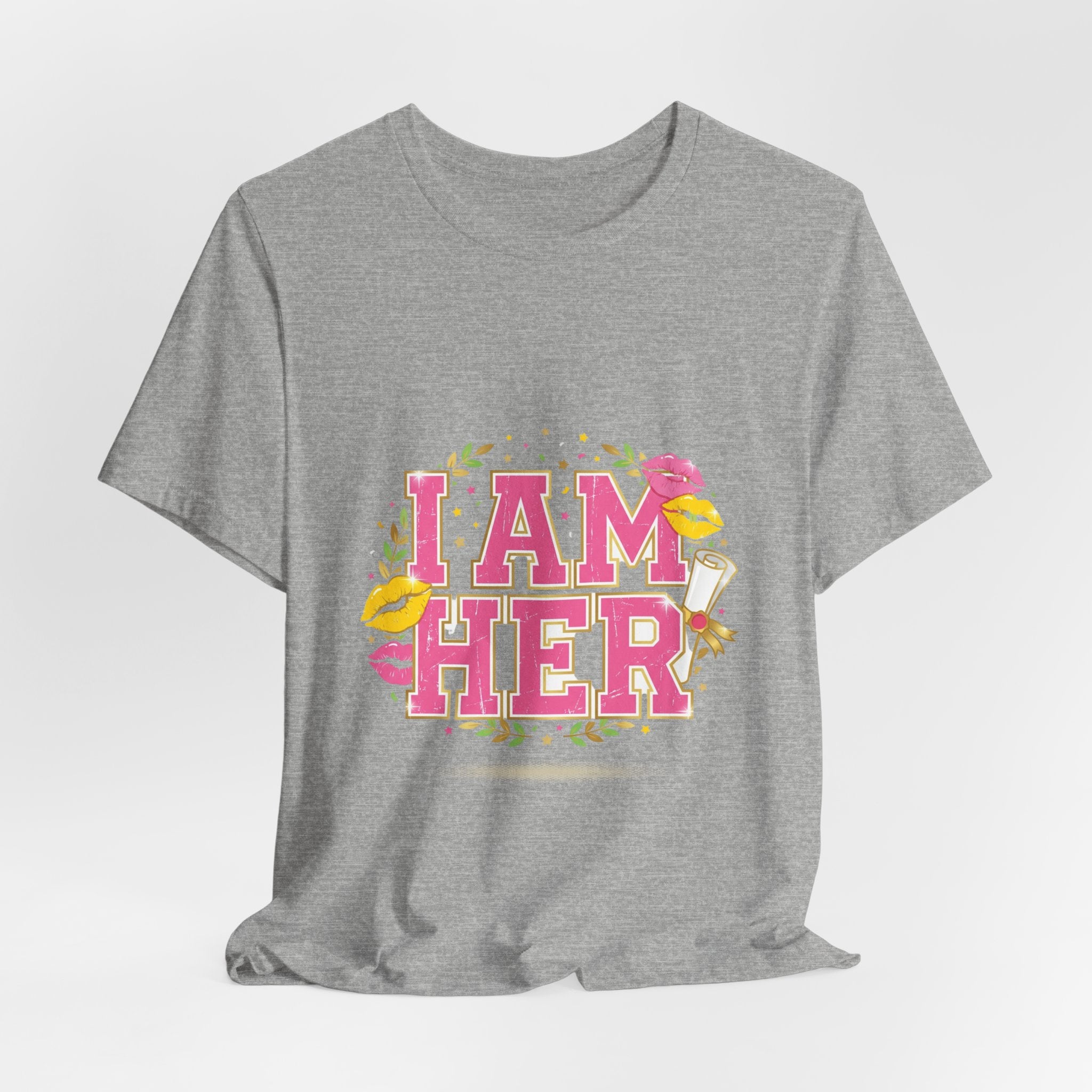 I AM HER Varsity Crest Tee | 'Unc' Status Activated, midlife humor