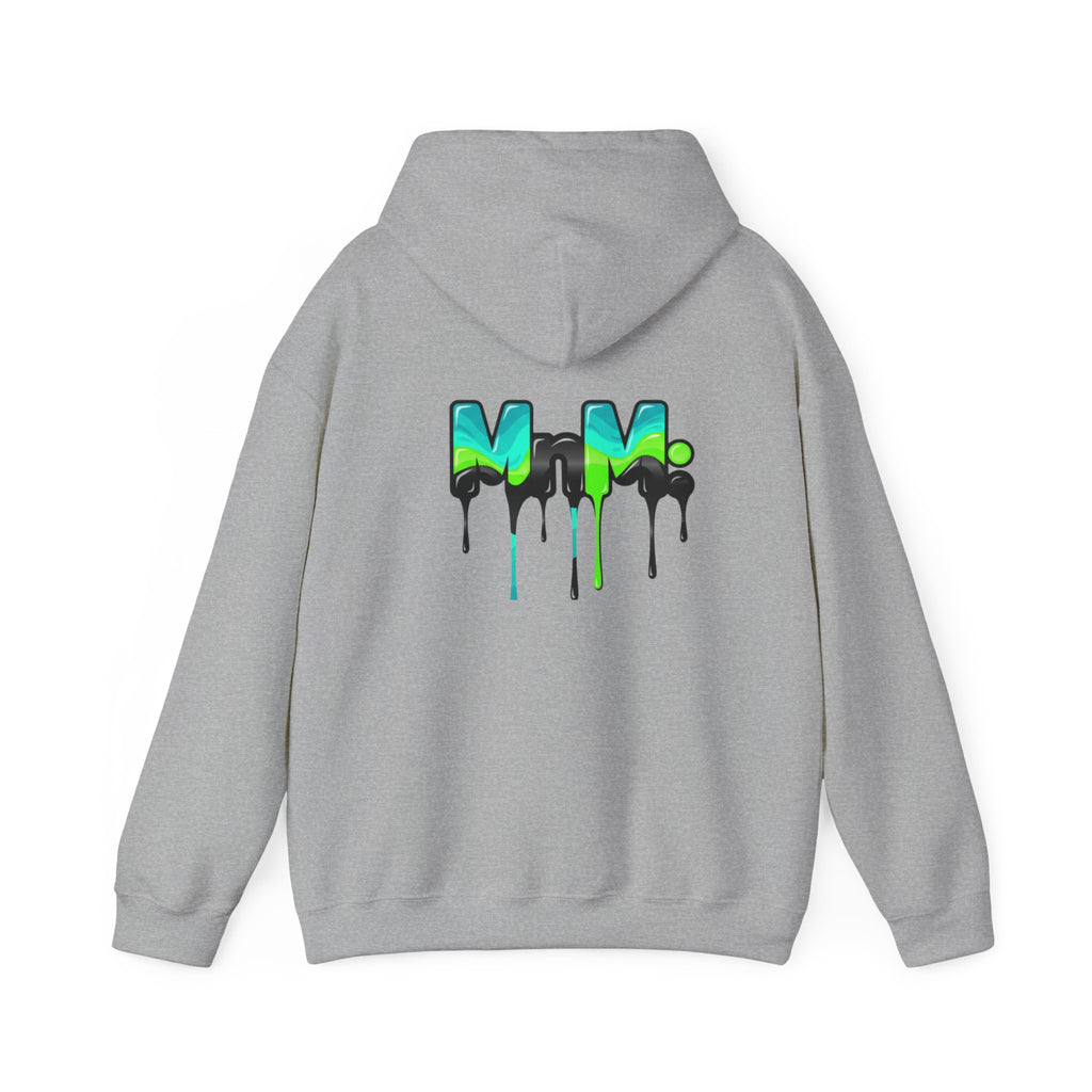 Money in Motion Graffiti Hoodie — Urban Streetwear Drip Design