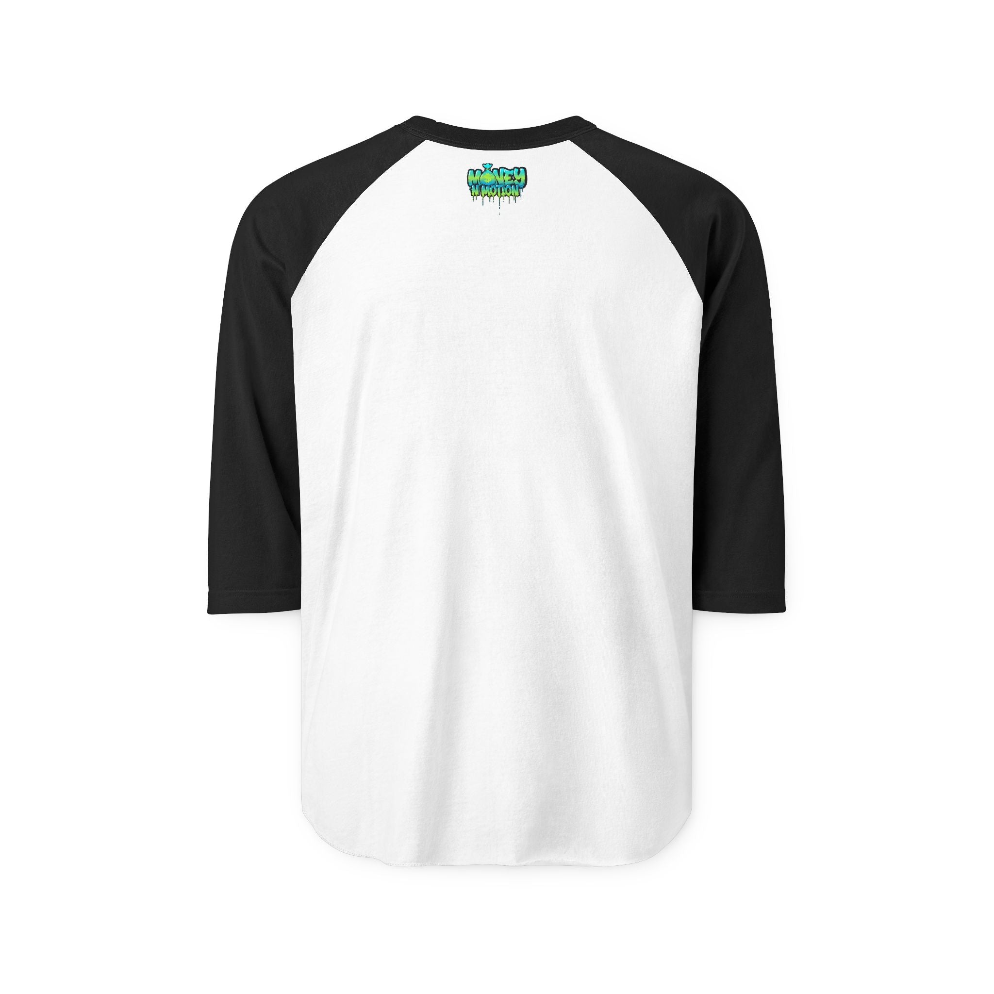 Molly N Motion Graffiti Raglan Shirt — Drip Streetwear Baseball Tee