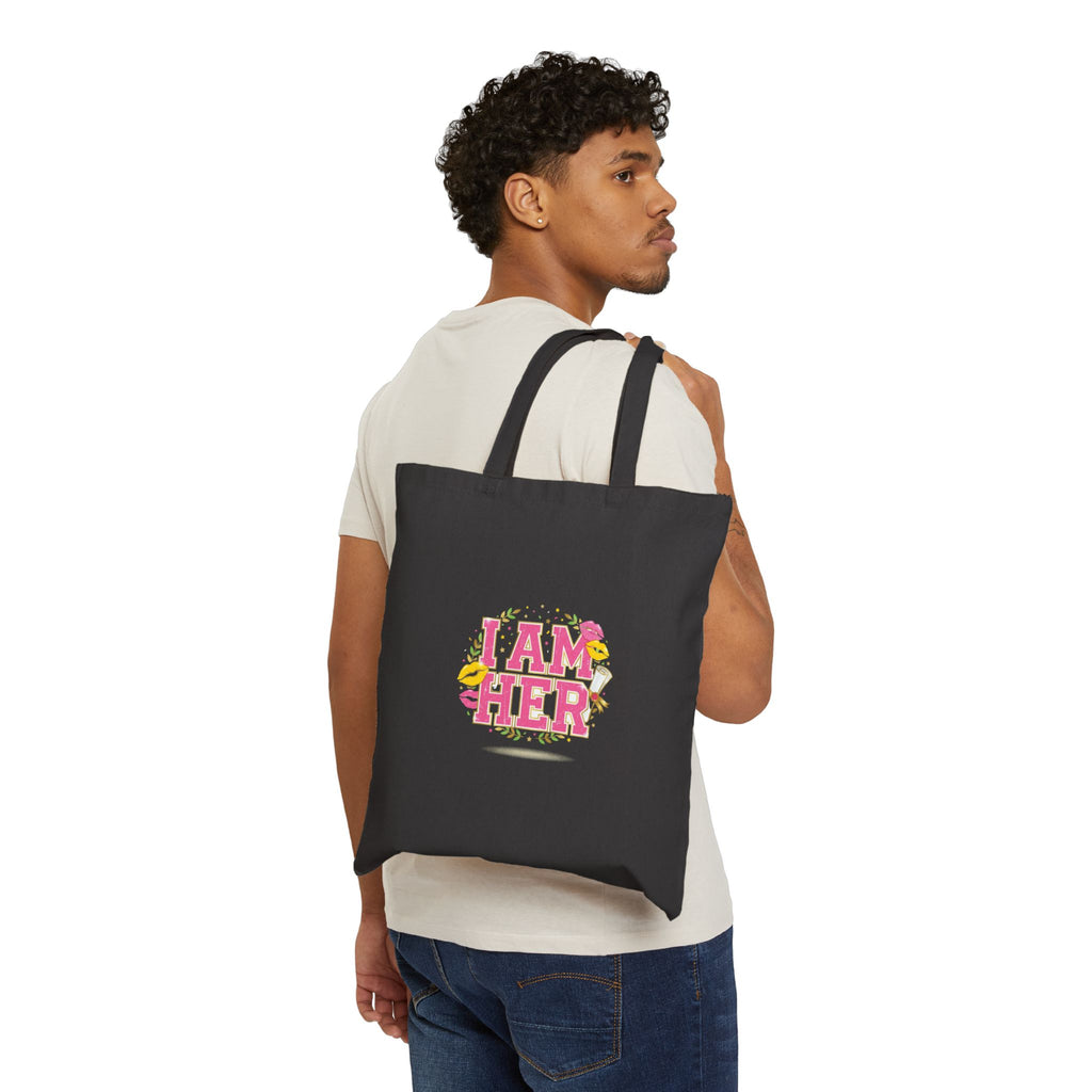 I Am Here Tote | 'Unc' Status Activated, vintage varsity crest