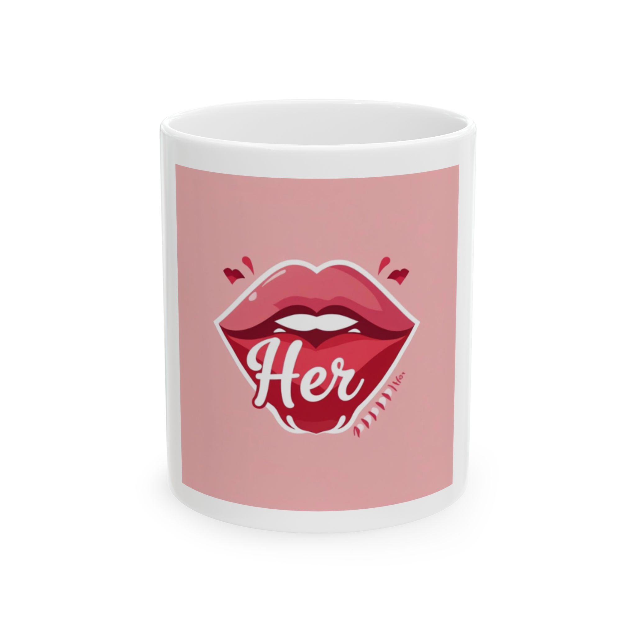 Personalized Ceramic Coffee Mug - Custom Design Print (11oz & 15oz)