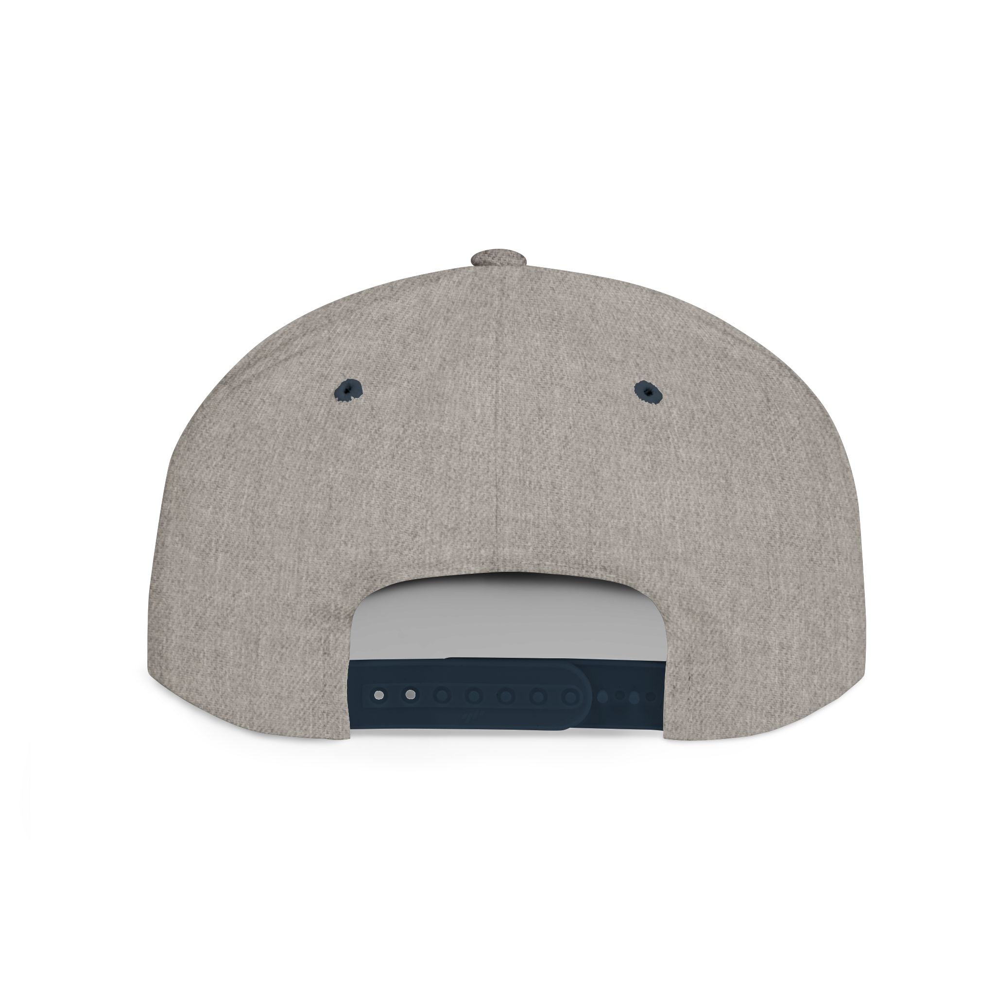 Snapback Hat - "Money In Motion" Embroidered Flat Bill Cap