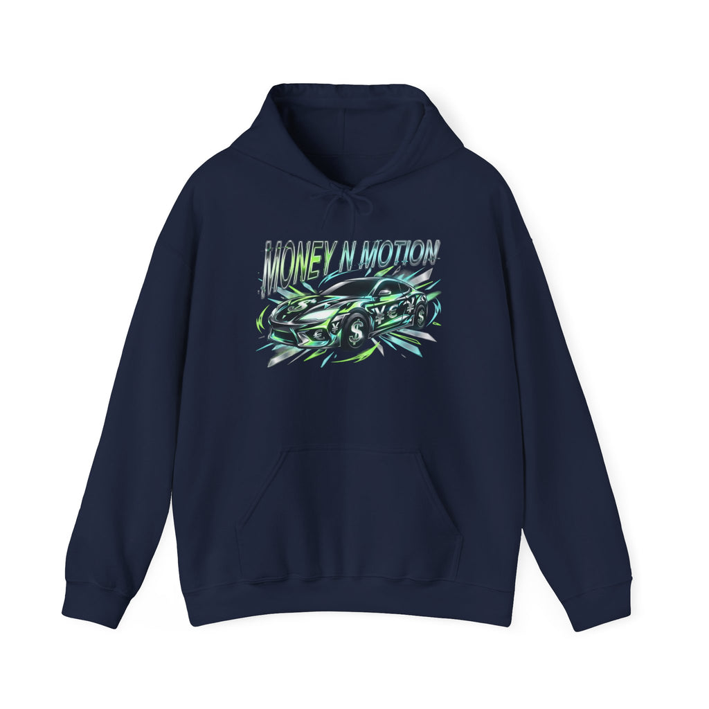 Motion Blur Racing Hoodie | kinetic typography, melting letters
