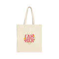 I Am Here Tote | 'Unc' Status Activated, vintage varsity crest