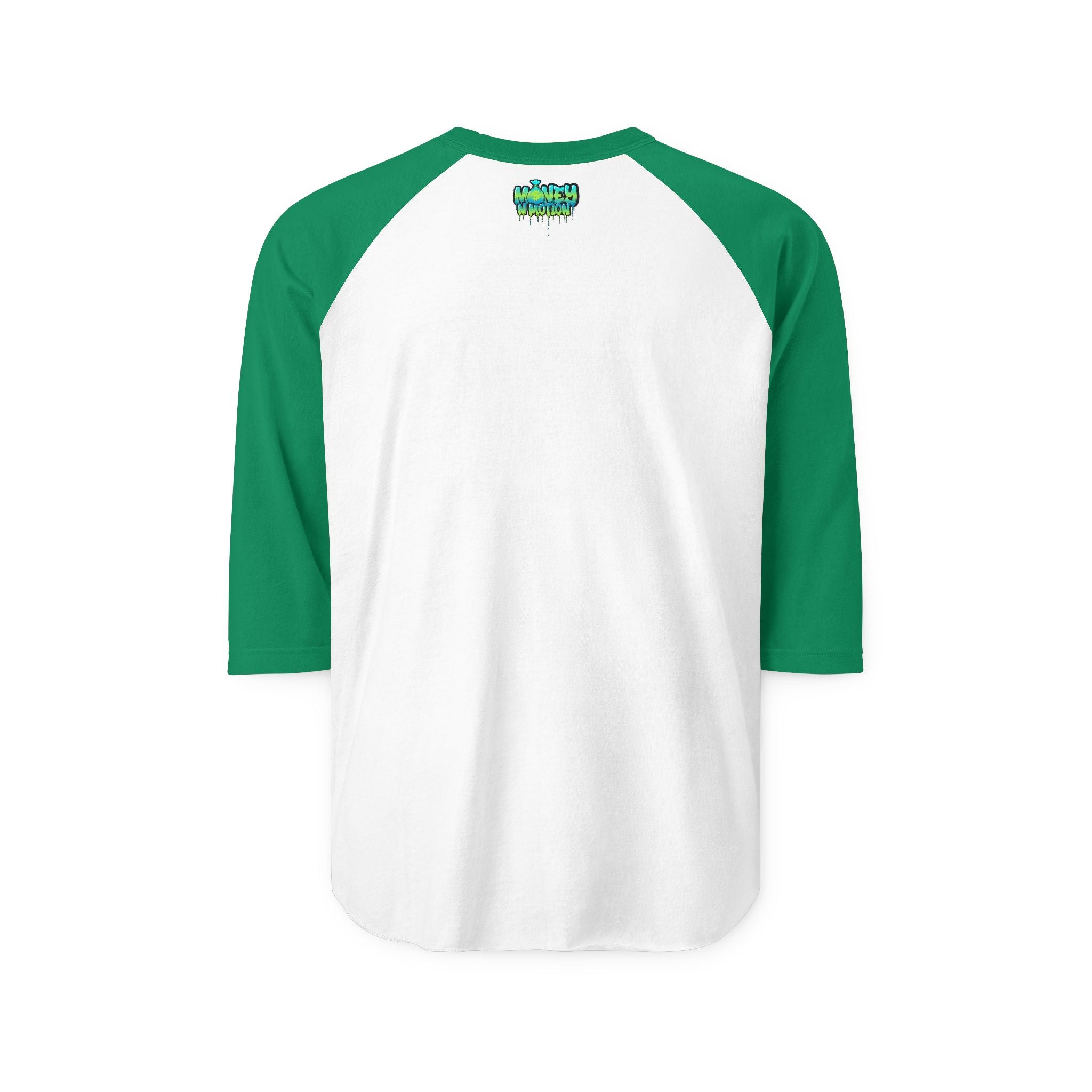 Molly N Motion Graffiti Raglan Shirt — Drip Streetwear Baseball Tee