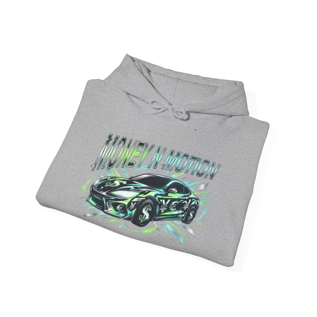 Motion Blur Racing Hoodie | kinetic typography, melting letters