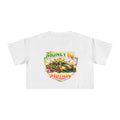 Money N Motion Graphic Crop Tee