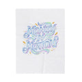 Money in Motion velveteen blanket | psychedelic kinetic typography, melting letters