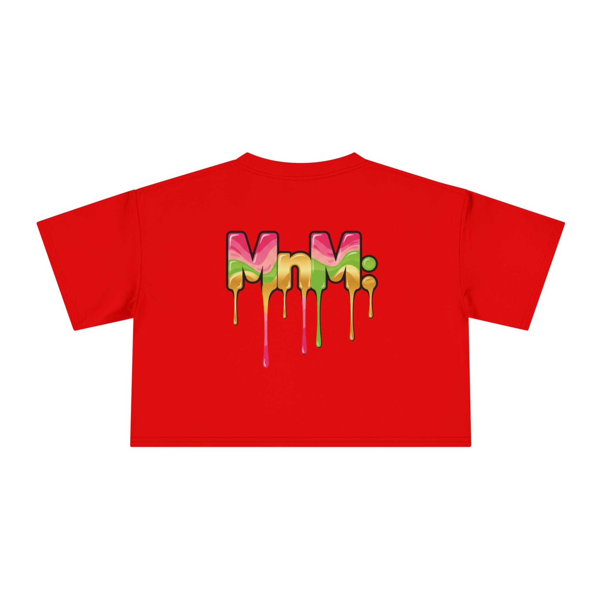 Money N Motion Graphic Crop Tee