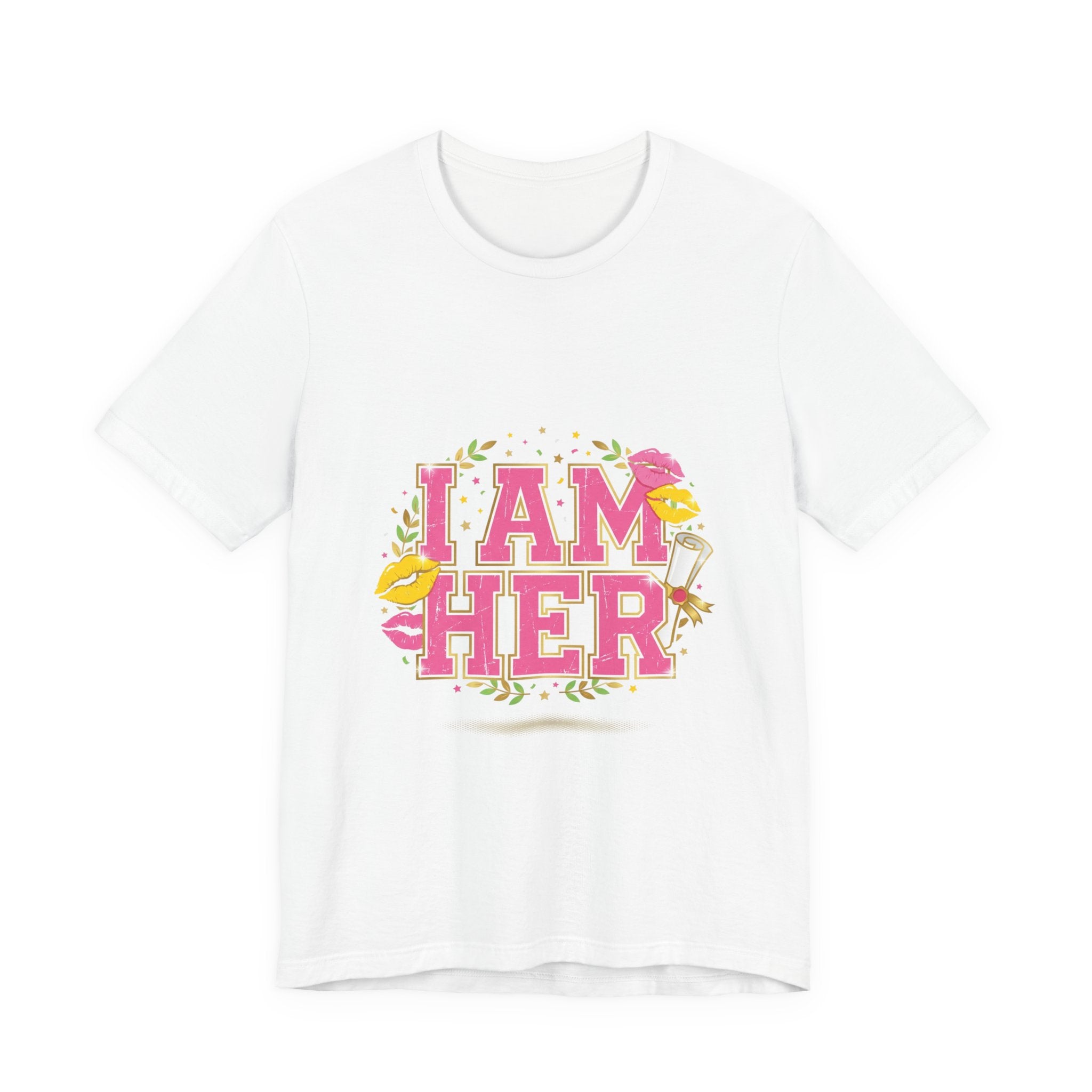 I AM HER Varsity Crest Tee | 'Unc' Status Activated, midlife humor