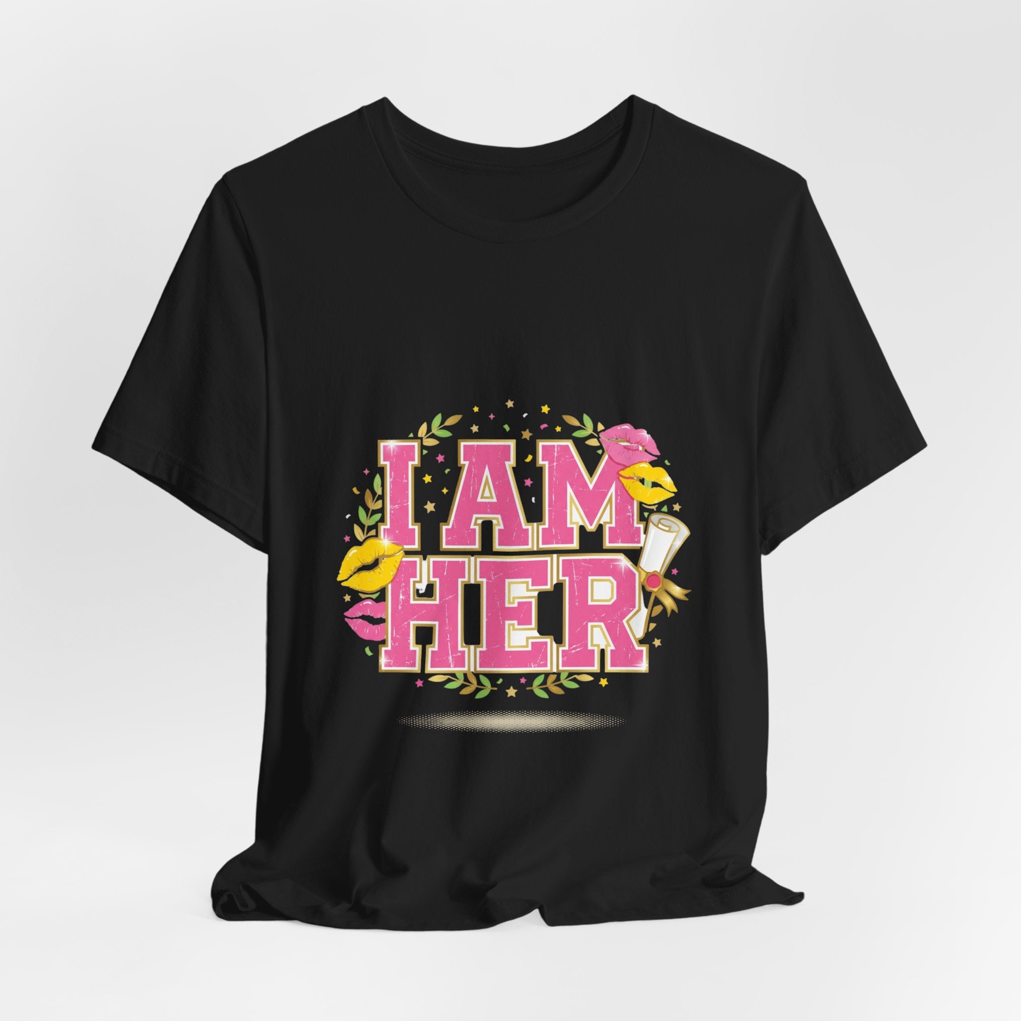 I AM HER Varsity Crest Tee | 'Unc' Status Activated, midlife humor