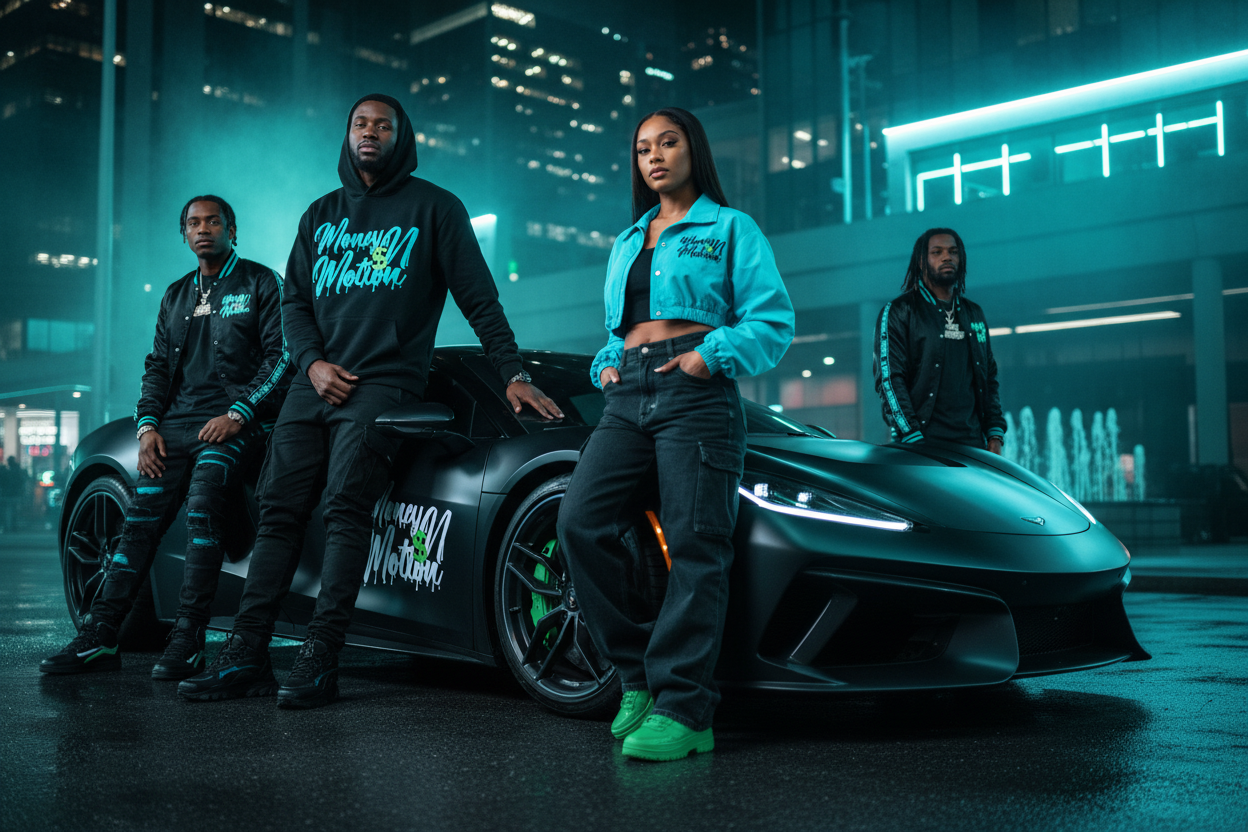 Money N Motion diverse group lifestyle shot